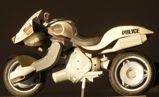 Fantasy Police Motorcycle