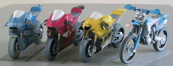 Yamaha papercraft sales